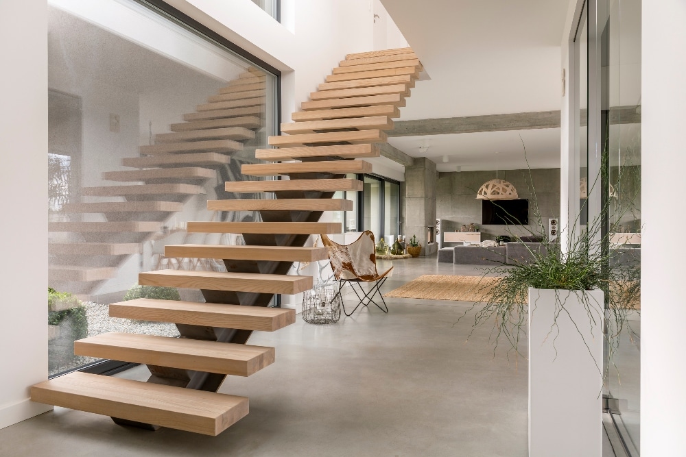 escaleras de diseño de interior