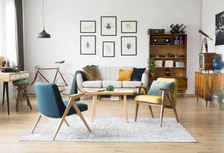 muebles ebano madera salón